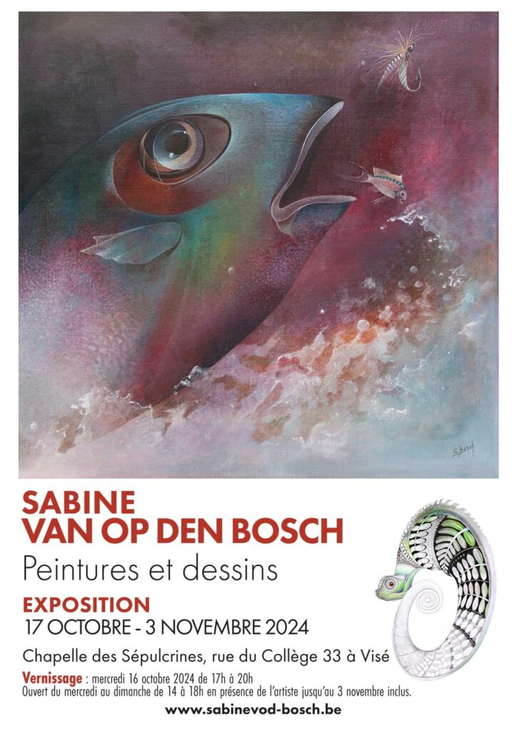 Sabine Van op den Bosch expose aux Sépulcrines à Visé (octobre 2024)